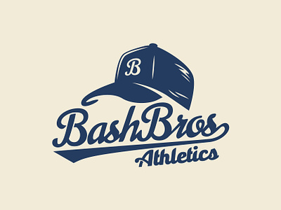 Baseball apparel logo baseball branding cap design hat icon illustration letter logo mark retro sports vector vintage wordmark