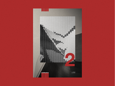 Posters architecture design figma graphic design minimalism posters retro ui