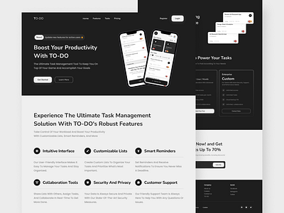 TO-DO | Web Design design landingpage to do ui ux webdesign website