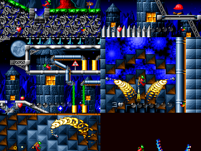 Scenes from the Moon Child game (1997) amiga artwork character design game metin seven moon child team hoi windows