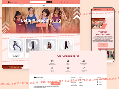 E-Commerce Web Design 2023 design minimal new trend web design