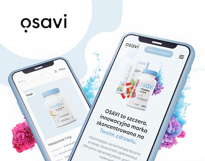 eCommerce platform for supplement store - Osavi.com design ecomm ecommerce ecommerce design magento 2 ui ux web