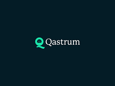 Qastrum - Ghostwriting agency Logo design agency logo arif mahabub best logo designer brand identity branding ghost logo ghost writers ghostwrting agency logo logo design q letter logo services writer writers logo wrting wrting agency logo