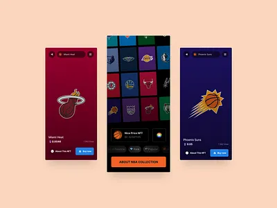 NFT Store - Mobile App app design magazine mobile nft nft buy store ui ux