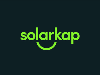 solarkap wordmark branding ecommerce logo designer logotype solarkap wordmark