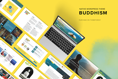 Native Buddhism Theme buddha buddhism chaurch landing page nativechurch wordpress wordpress theme