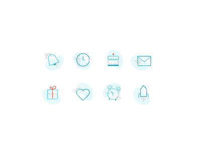 Simple icons combination branding case study colors concept design graphic design identity shapes