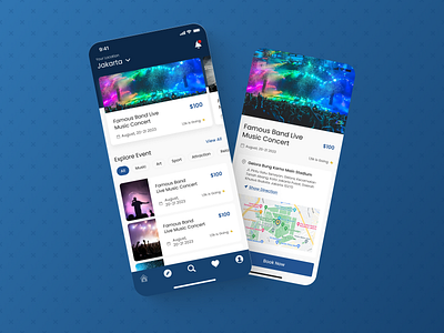 dooolan - Event Ticketing Application app event ios mobile ticket ui ux