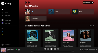 Spotify Pages app design graphic design logo pages spotify ui ux