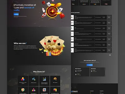 Casinos Landing page casinos landing page casinos website design figma graphic design landing page landing page ui ui ux