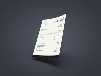 Invoice Template canva design graphic design template typography