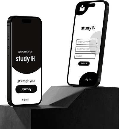 Study App Splash Screen & Log In