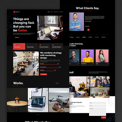 AI Homepage ai ai landing page design figma landing page ui ux web