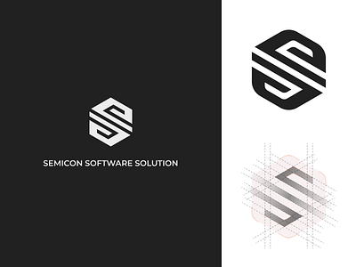 Semicon Logo Design branding graphic design logo vec vector