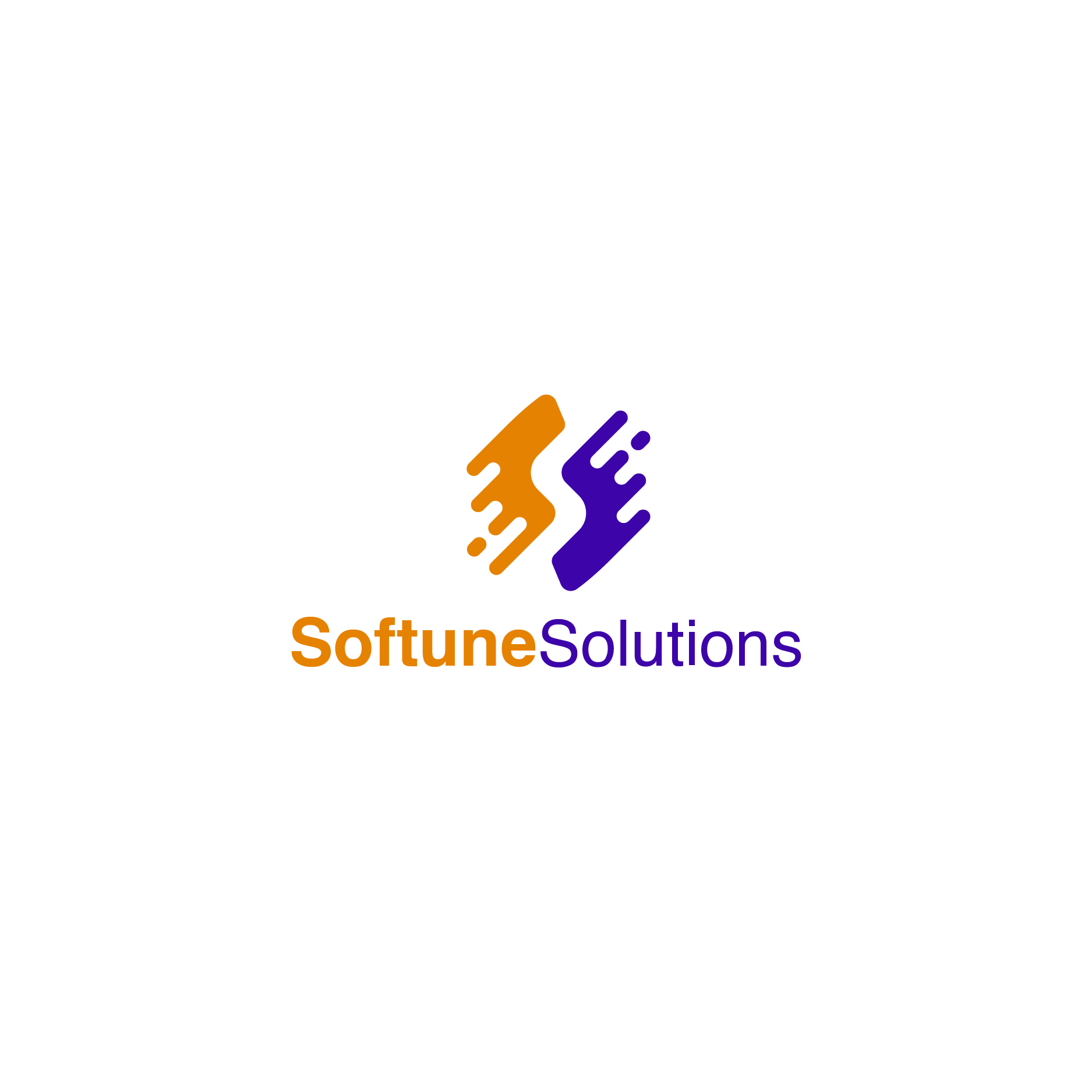 Softune Solutions branding design freelance designer graphic design illustration logo negative space ss logo typography vector