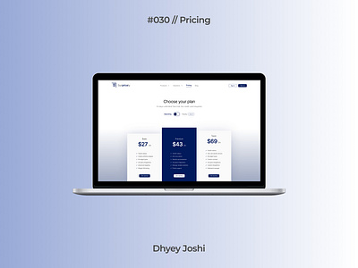 Day 030 - Pricing 030 branding community dailyui design figma illustration logo mobile pricing ui ux website