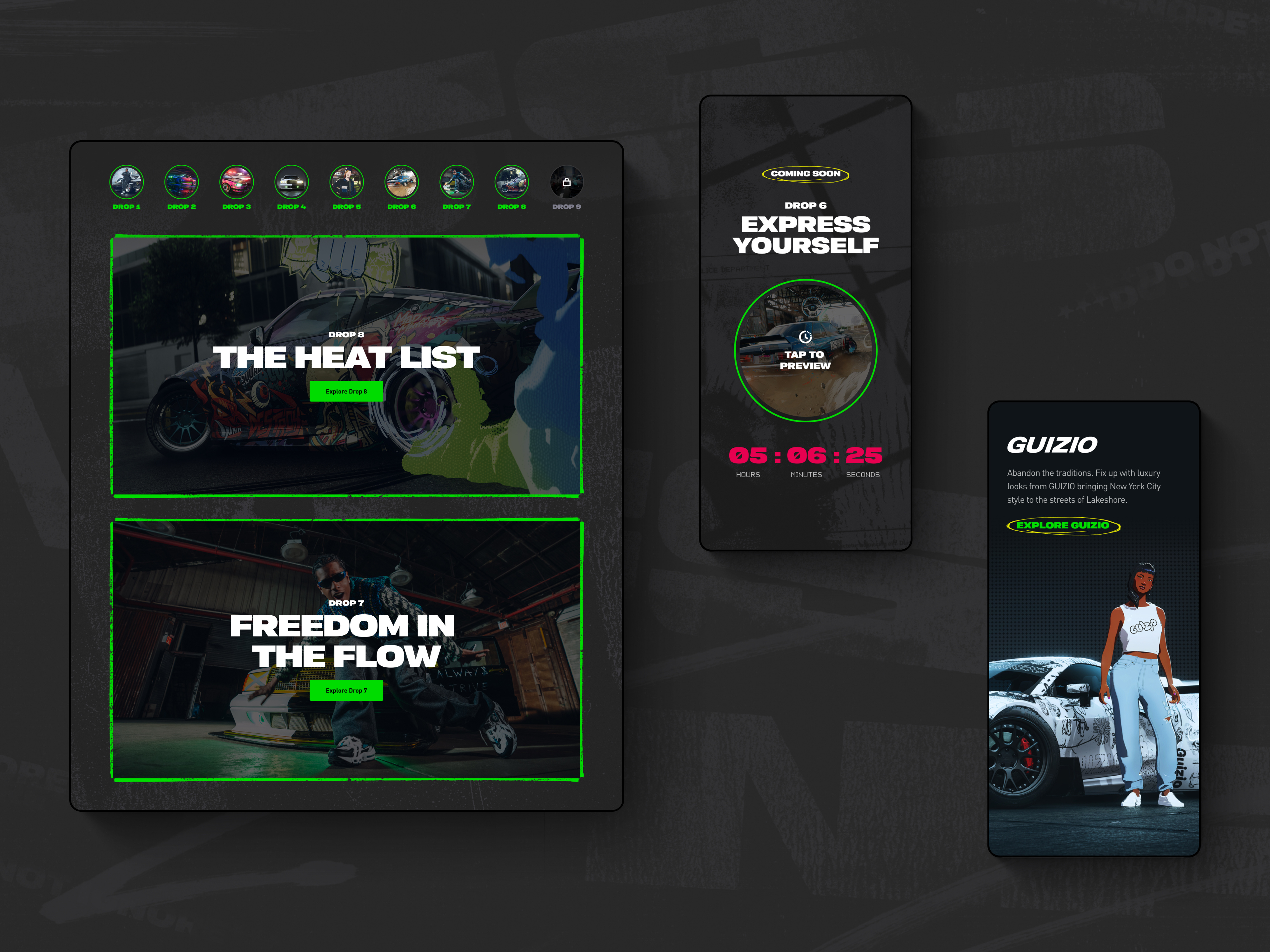 EA — Lane Changers Club animation design ea electronic arts gaming motion need for speed ui user experience user interface ux web design