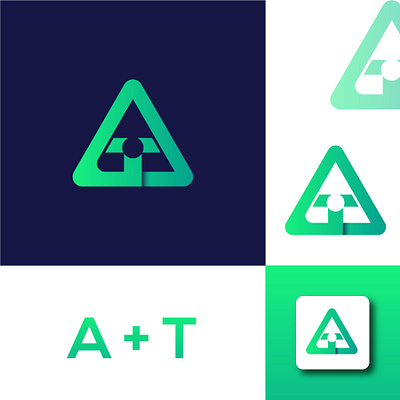 A Tech Logo a tech logo brand id branding design illustration logo logo design
