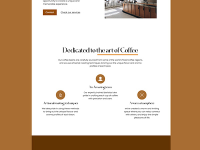 Perla Café branding brown cafe clean design design earth colours earth tones figma prototype illustration logo responsive web design sexy simple ui ui design vector webflow wix