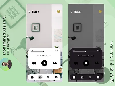 Music Player | Music App | Player app design app designer appdesign dailyui design hire music music app music player ui ux uxui web design web designer