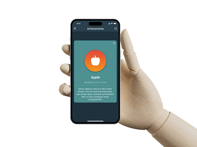 Achievements app achievements app app branding design iphone app design iphone ux ui ui design uxui