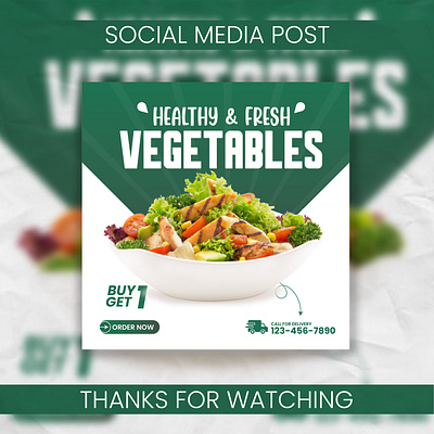 Vegetable Social media / Instagram Post Design agrafixer branding design graphic design logo social media post socialmediapost ui vector vegetables vegetablessale