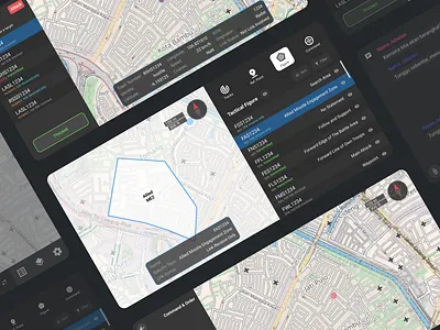 Military Battle Management System UI on Mobile battle battle royal bms control coordination design hub hud interface management map military mobile system ui