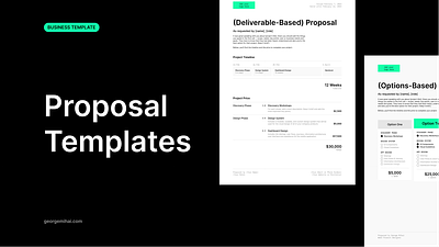 Proposals templates business business proposal figma figma community freelance freelancing proposal template