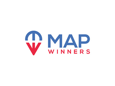 MW Map Winners initials logo branding design graphic design initial letter logo initials logo logo logo design logo design challange mw logo vector