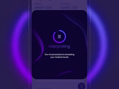 ChatGPT assistant in a healthcare mobile app ai chatgpt healthcare mobile motion graphics ui