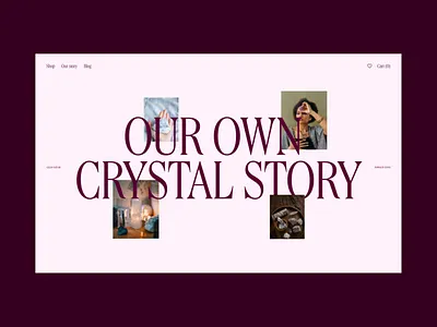 Crystal Ecommerce Website Design branding crystal design e commerce platform ecommerce graphic design interaction design interface marketing ui user experience user interface ux ux design web web layout web marketing web pages website website design