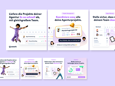 awork - Carousel Ad Design instagram ads