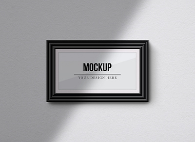 Photo Frames Mockup art banner decoration editable elegant frames gallery hanging home house interior living room mockup modern interior picture poster realistic room wall wall frame