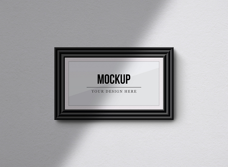 Photo Frames Mockup by Graphicempire on Dribbble