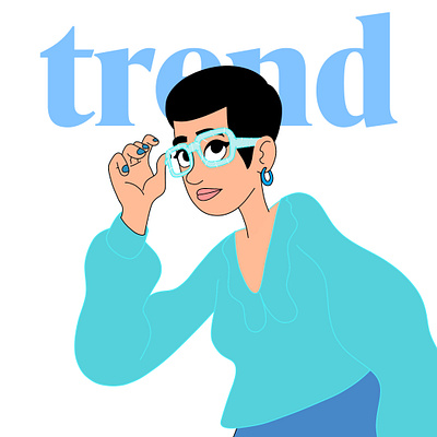 Trend setter or a follower? affinity designer art branding design drawing follower graphic design illustration procreate trend