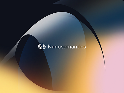 Nanosemantics: Brand Identity & Web ai animation branding clean design embacy gradient graphic design logo minimal motion motion graphics ui uiux vector
