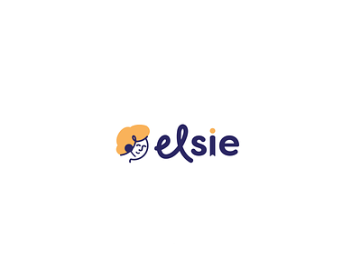 Elsie Mascot Branding bold branding branding character logo logo logo design mascot branding virtual education virtual learning