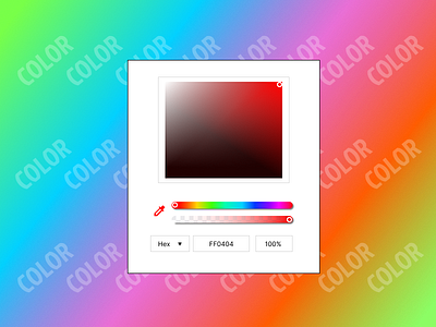 Color Picker 060 app branding color picker dailyui design graphic design illustration logo ui ux vector