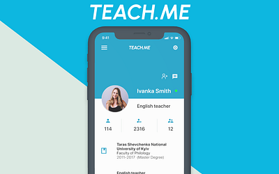 Daily UI, Day 006: User Profile app branding dailyui design logo profile ui user user profile ux