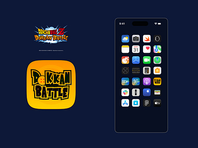 Daily UI #005 - App Icon app dokkan battle game icon icon design mobile game ui design video game