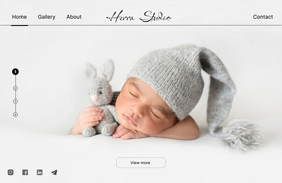 home page child photography