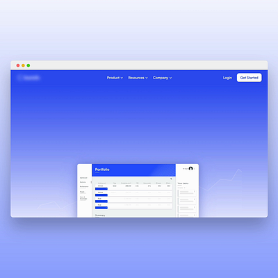 Concept for a Startup Website animation branding digital design ui ux web design