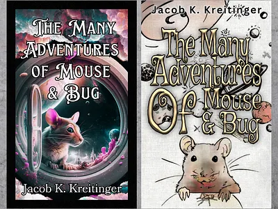 Book Cover Designs Mouse & Bug book book cover book cover design book cover designer books design graphic design illustration