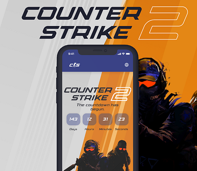 Daily UI, Day 014: Countdown Timer app branding countdown countdown timer csgo dailyui design logo timer ui ux