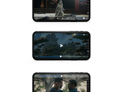 Mobile Video Player App app app desing design iphone iphone app design mobile app mobile video player app ui ui design ux ux design