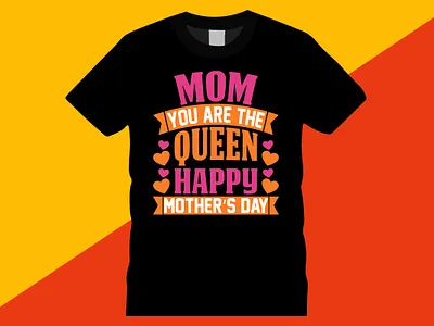 Mother's-Day T-Shirt Design animal t shirt design daughter mother design graphic design mom mothers day mothers day special t shirt t shirt mom vector worlds best mom