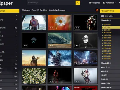 Photo gallery, Wallpaper website script adult wallpapers website image gallery photo gallery php script wallpaper website wedding gallery