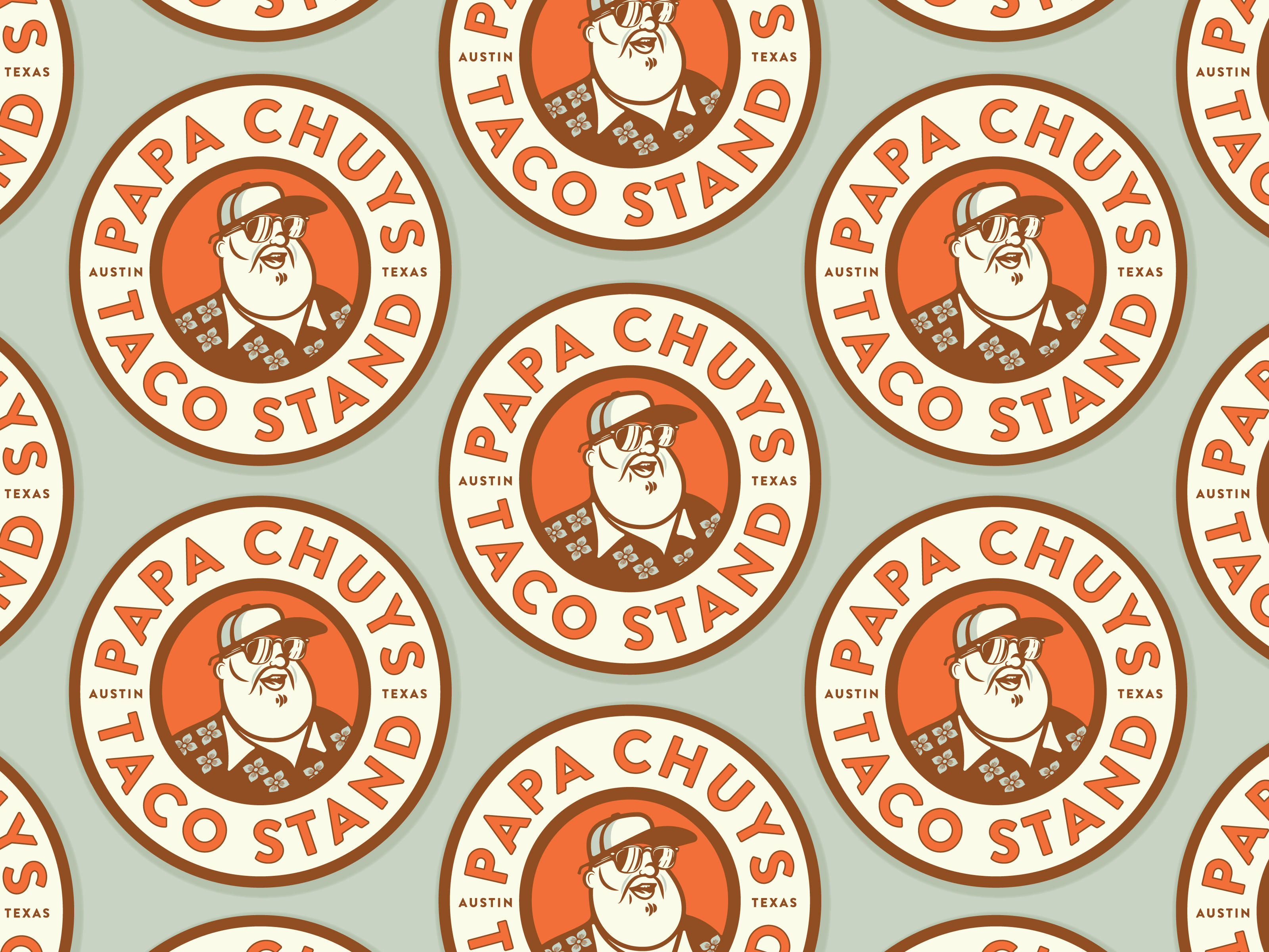 Papa Chuy's Taco Stand | Branding branding caricature food and beverage graphic design icon illustration logo design restaurant restaurant branding swag tacos type typography vector visual identity