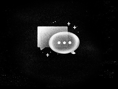 Communication chat collaboration communicate communication converse illustration stars talk texture