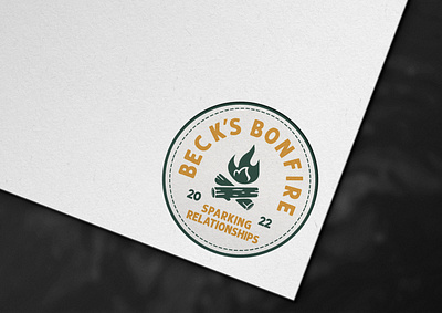 Beck's Bonfire - Event Branding event branding logo